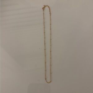 Gold Beaded Necklace